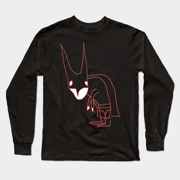 Sad Man Long Sleeve T-Shirt by Anthony Statham